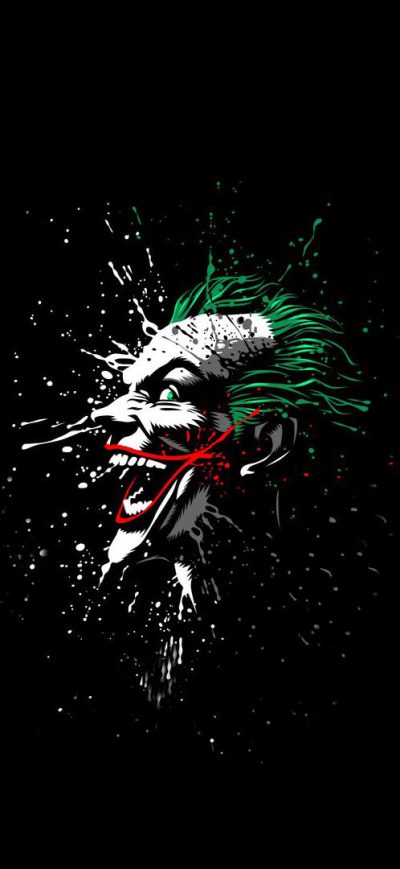 Fond d'écran Joker Artwork sur iPhone