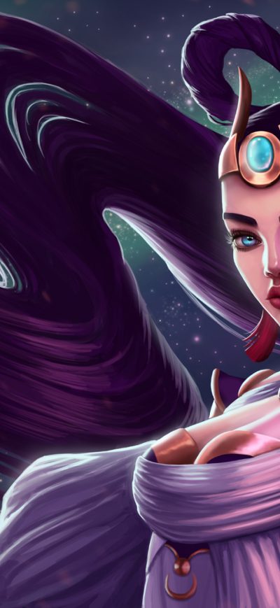 Fond d'écran iPhone Diana League Of Legends Fantasy Girl