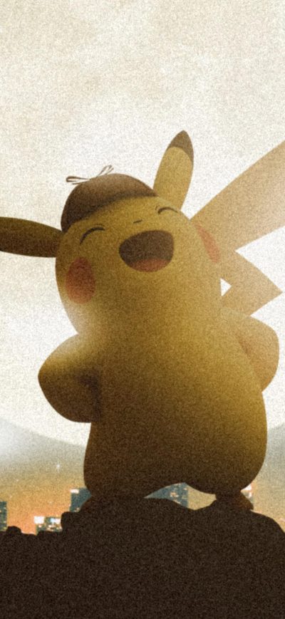 Fond d'écran iPhone Detective Pikachu
