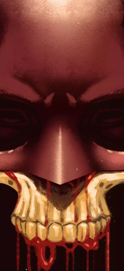 Fond d'écran iPhone Daredevil Mask Art