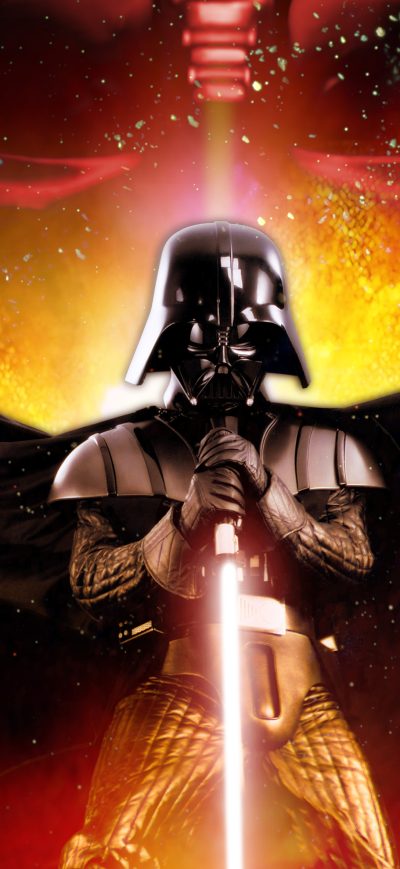 Fond d'écran iPhone Darth Vader Star Wars Poster 4k
