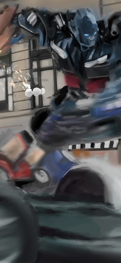 Fond d'écran iPhone Transformers Optimus Prime 8k