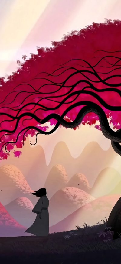 Fond d'écran Samurai Jack Artwork sur iPhone