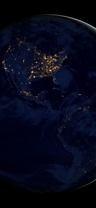 Fond d'écran iPhone Earth From Space 4k