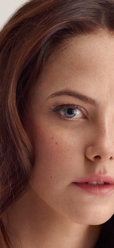 Fond d'écran iPhone Kaya Scodelario Face Close Up 4k