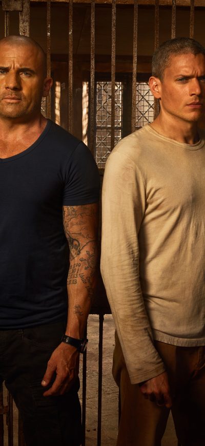 Fond d'écran iPhone Michael Scofield And Lincoln Burrows In Prison Break Season 5 4k