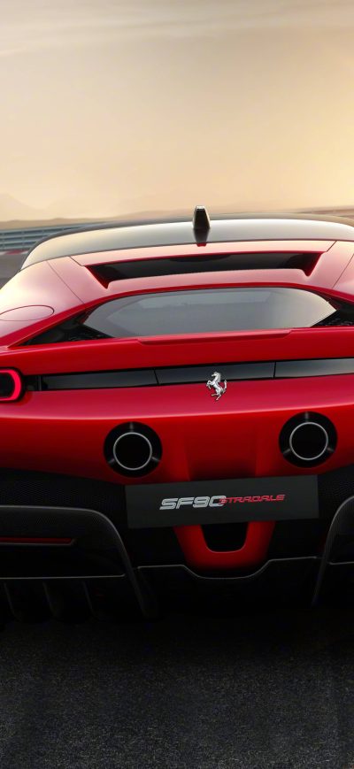 Fond d'écran iPhone 2019 Ferrari SF90 Stradale Assetto Fiorano
