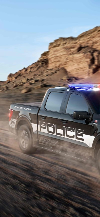 Fond d'écran iPhone 2021 Ford F 150 Police Responder 2021