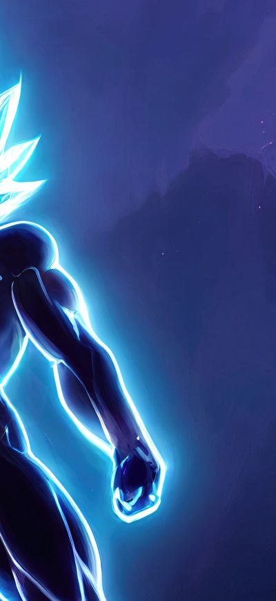 Fond d'écran iPhone Goku Ultra Instinct Super Saiyan