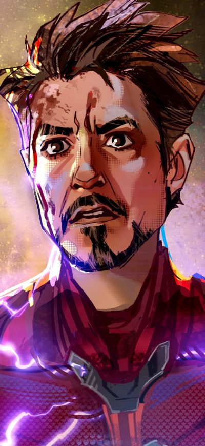 Fond d'écran iPhone Tony Iron Man 2020 4k