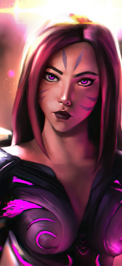 Fond d'écran iPhone Kaisa League Of Legends 2020