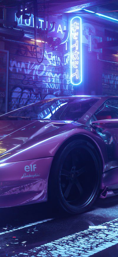 Fond d'écran iPhone Diablo Lamborghini 5k