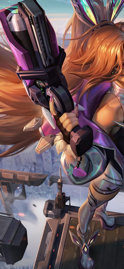Fond d'écran iPhone Battle Bunny Miss Fortune League Of Legends