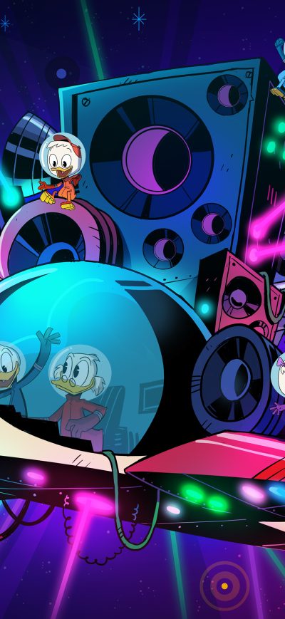 Fond d'écran iPhone Marshmello Ducktales 4k Art