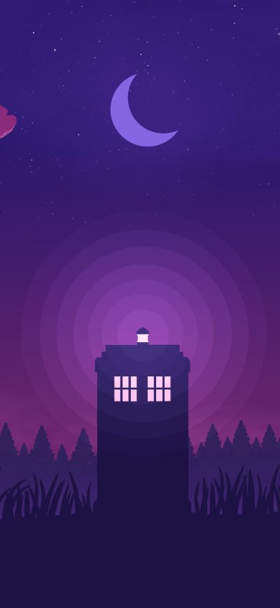 Fond d'écran iPhone Minimal Scenery 5k