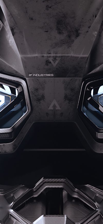 Fond d'écran iPhone Scifi Bike Headlights 4k