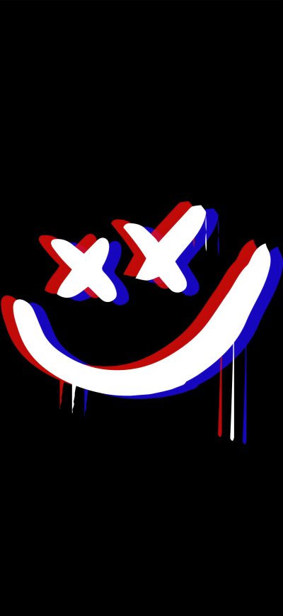 Fond d'écran iPhone Smile Minimalism 8k