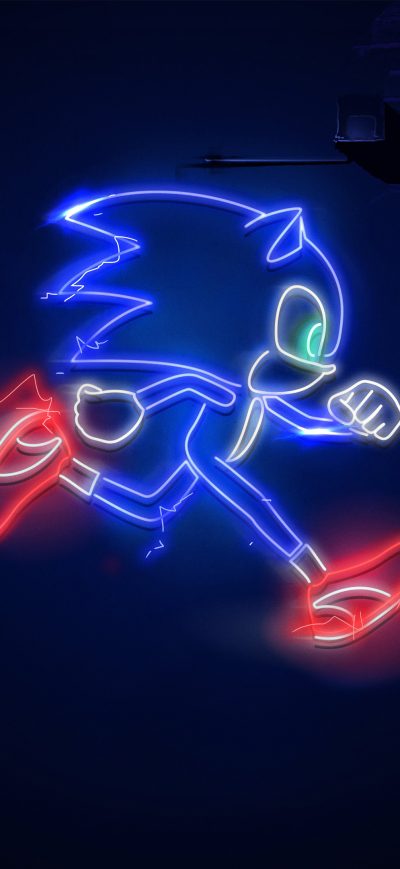 Fond d'écran iPhone Sonic The Hedgehog Movie 4k 2020