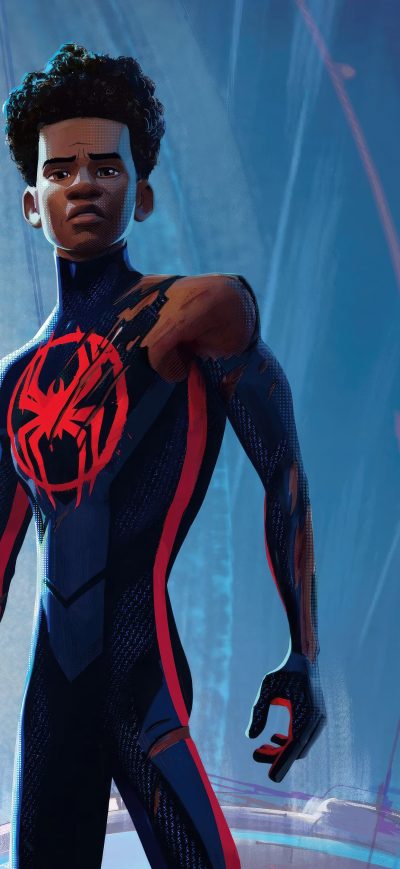 Fond d'écran iPhone Spiderman Across The Spider Verse 2023