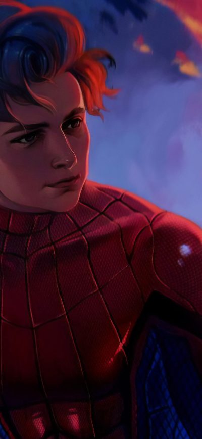 Fond d'écran iPhone Spider Man Homecoming 4k