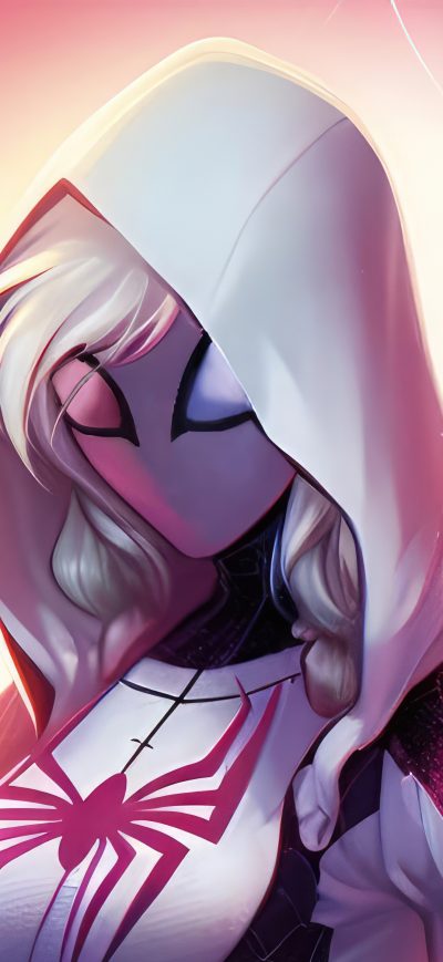 Fond d'écran iPhone Spider Gwen 5k 2023