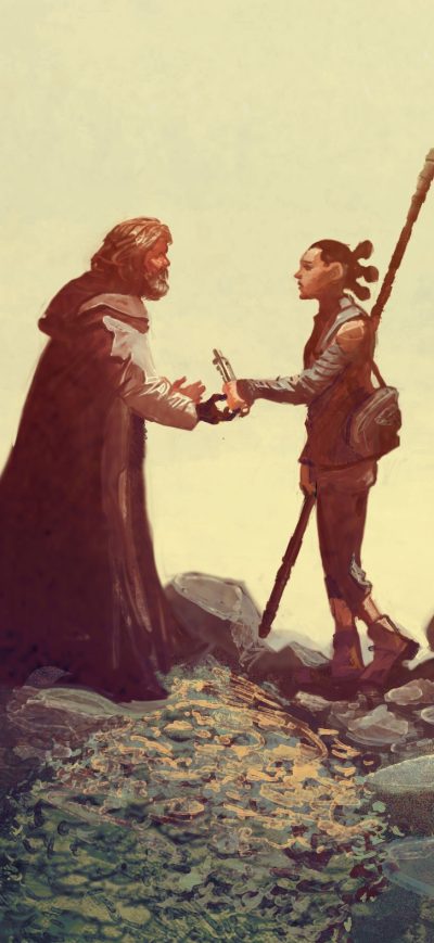 Fond d'écran iPhone Star Wars The Last Jedi Fanart