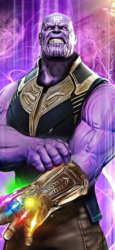 Fond d'écran iPhone Thanos Avengers 2020 4k
