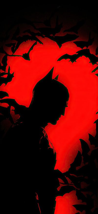 Fond d'écran iPhone The Batman Dark 5k