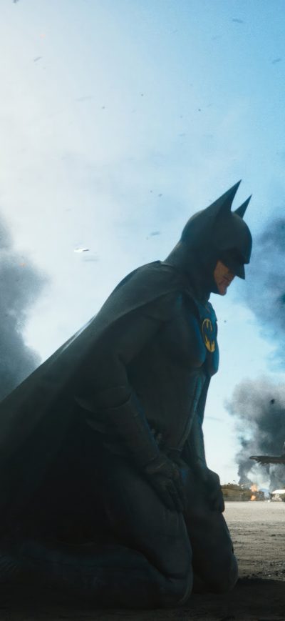 Fond d'écran iPhone Batman Michael Keaton In The Flash 4k 2023