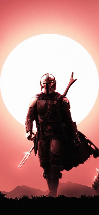Fond d'écran The Mandalorian Tv Series4k sur iPhone