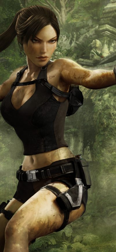 Fond d'écran iPhone Tomb Raider Underworld 2008