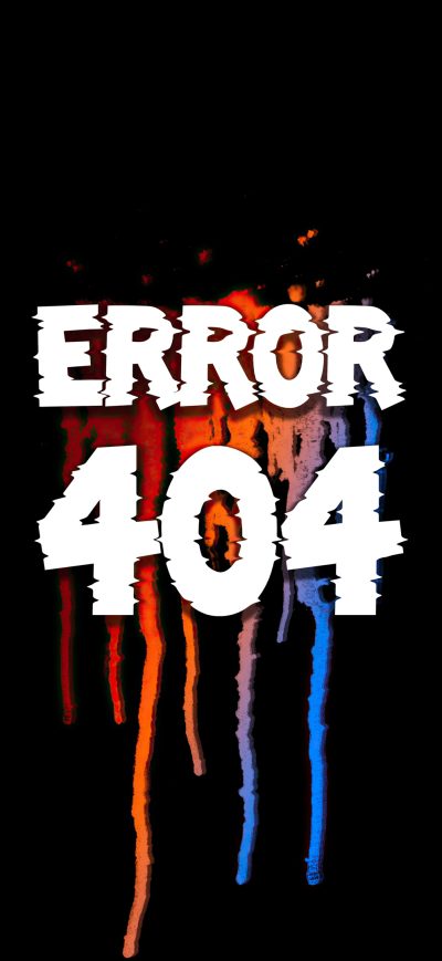 Fond d'écran iPhone Error 404 Page