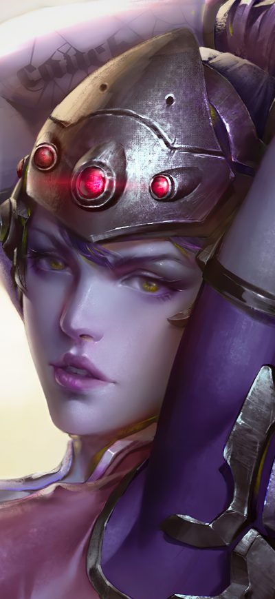 Fond d'écran iPhone Widowmaker Overwatch Fantasy Art 4k
