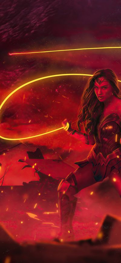 Fond d'écran iPhone Zack Snyders Justice League Wonder Woman Poster 5k