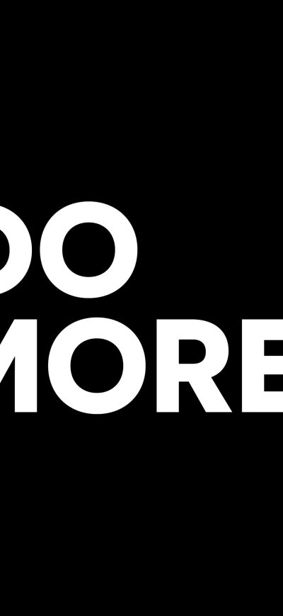 Fond d'écran Do More sur iPhone