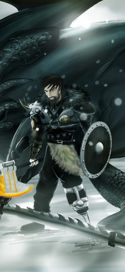 Fond d'écran iPhone Hiccup How To Train Your Dragon 3 5k