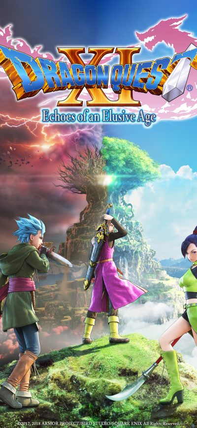 Fond d'écran iPhone Dragon Quest XI 8k
