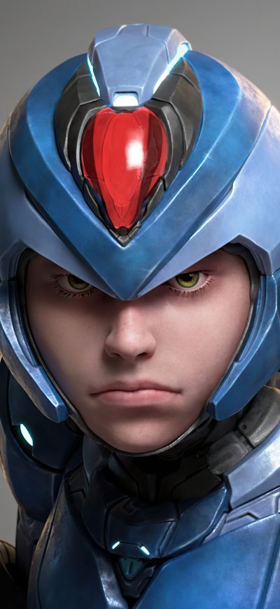 Fond d'écran Mega Man X 5k sur iPhone