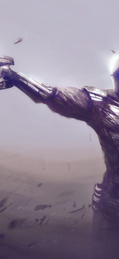 Fond d'écran Arkham Knight Art sur iPhone
