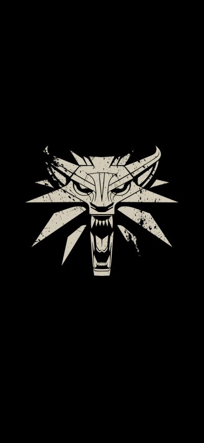 Fond d'écran iPhone The Witcher 3 Wild Hunt Minimalism Logo