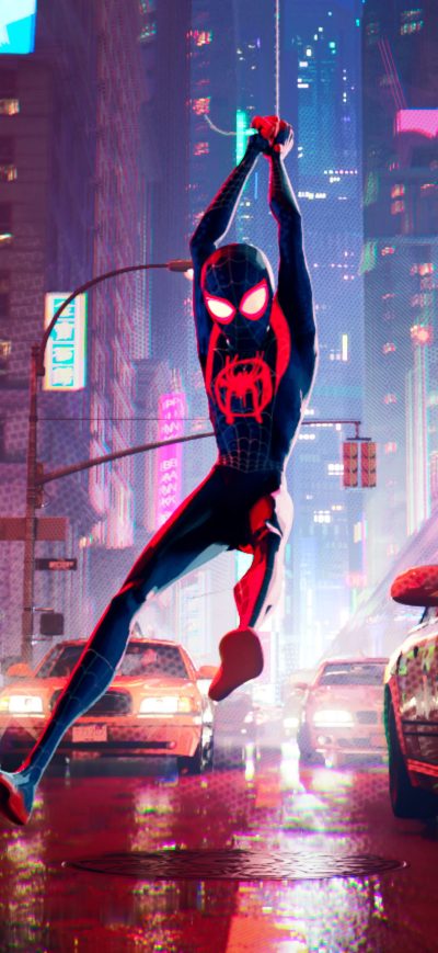 Fond d'écran iPhone SpiderMan Into The Spider Verse New 2018