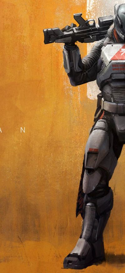 Fond d'écran iPhone Destiny Titan