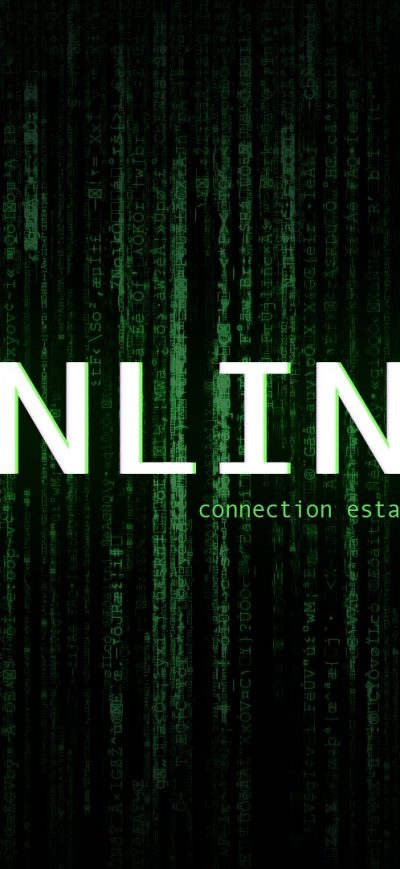 Fond d'écran iPhone Online Matrix