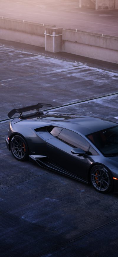 Fond d'écran iPhone Black Lamborghini Huracan