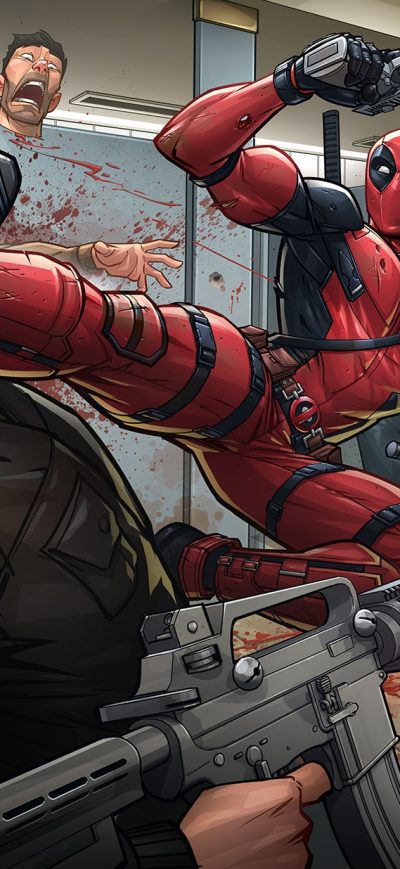 Fond d'écran iPhone Deadpool 2 Fanart
