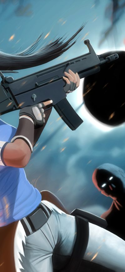 Fond d'écran iPhone Korra Killing With Gun