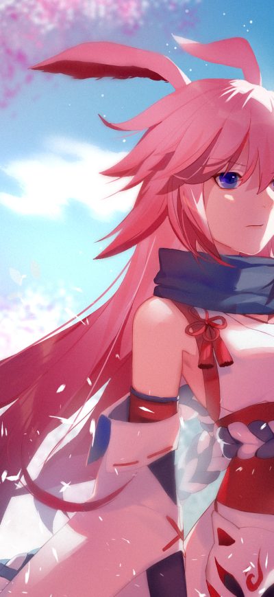 Fond d'écran Benghuai Xueyuan Anime Girl sur iPhone