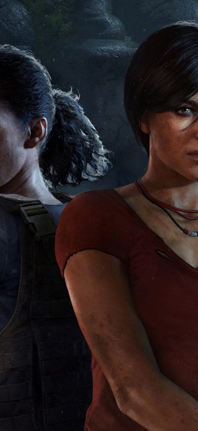 Fond d'écran iPhone Chloe and Nadine Uncharted The Lost Legacy