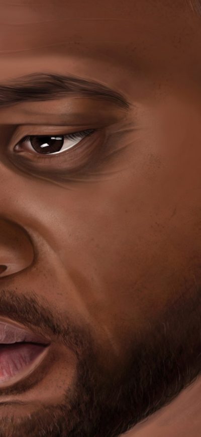 Fond d'écran iPhone Will Smith Paint Art