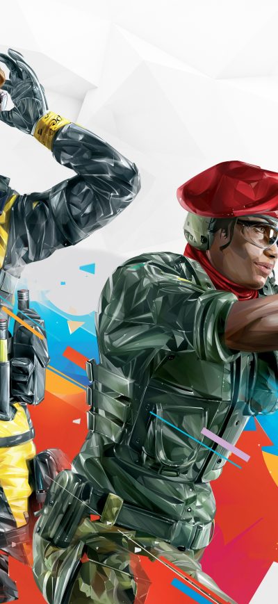 Fond d'écran iPhone Tom Clancys Rainbow Six Siege Operation Burnt Key Art 2019